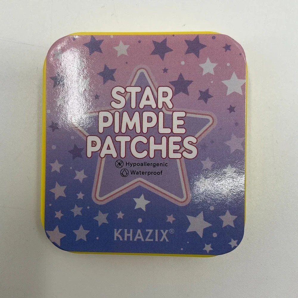 Acne Stickers Star Hydrocolloid Blemish Patches 60 Mirror Compact Refillable
